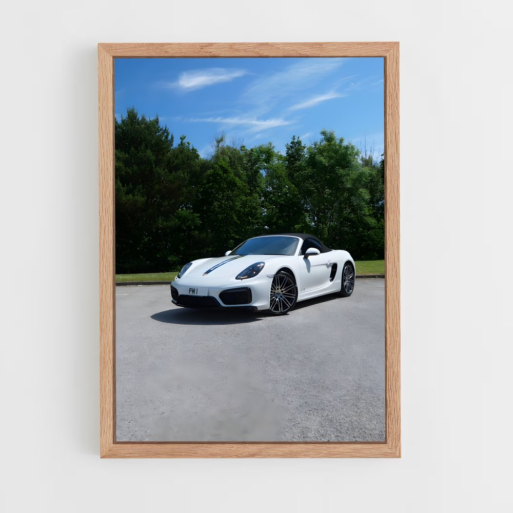 Poster GTS Boxster raffiné – affiche Porsche (vue 4)